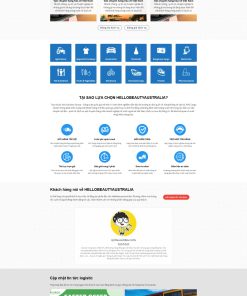 Theme wordpress dịch vụ vận chuyển úc