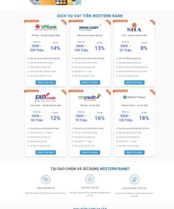 Theme wordpress dịch vụ tài chính vay tiền 1
