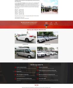 Theme wordpress dịch vụ cho thuê xe