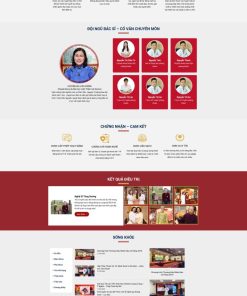 Theme wordpress phòng khám y học cổ truyền