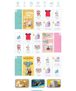 Theme wordpress thời trang baby 1