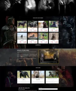 Theme wordpress bán chó săn