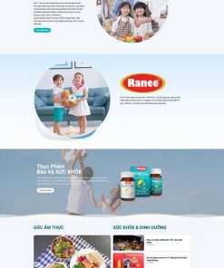 Theme wordpress bán dầu ăn
