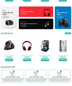 Theme WordPress shop bán hàng điện tử công nghệ