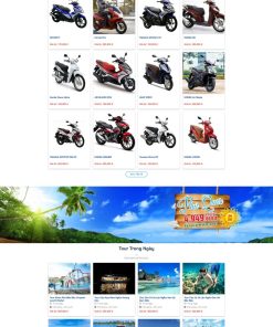 Theme WordPress Du Lịch thuê xe 6