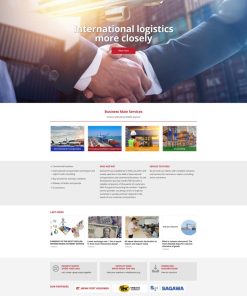 Theme wordpress dịch vụ vận chuyển