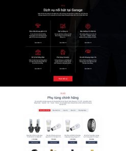Theme wordpress gara ,phụ kiện ô tô