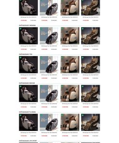 Theme wordpress bán ghế massage