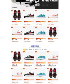 Theme wordpress shop giày 1