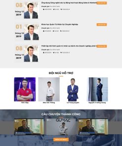 Theme WordPress Khóa Học 3