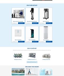 Theme wordpress công ty bán máy lọc nước