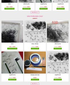 Theme wordpress bàn phụ kiện lông my giả