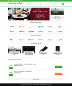 Theme wordpress mã giảm giá aff