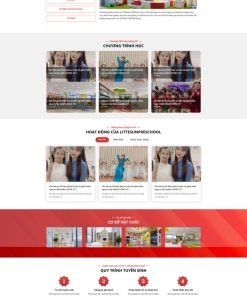 Theme wordpress trường mầm non