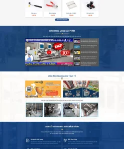 Theme wordpress máy cắt máy cơ khí 2