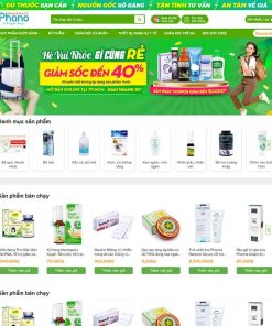 Theme wordpress nhà thuốc 04 cao cấp
