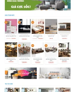 Theme wordpress nội thất mộc