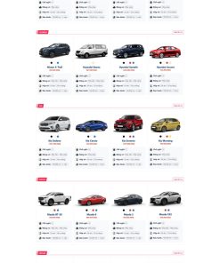 Theme wordpress showroom bán xe oto