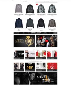 Theme wordpress thời trang nam 1