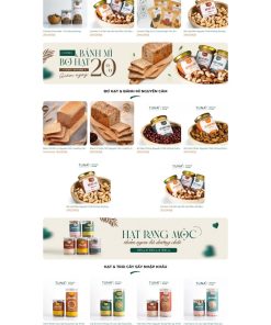 Theme wordpress bán thực phẩm sạch 1