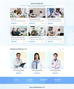 Theme wordpress phòng khám tiêm chủng