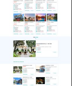 Theme wordpress danh bạ villa khách sạn biệt thự