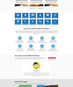 Theme wordpress dịch vụ vận chuyển úc